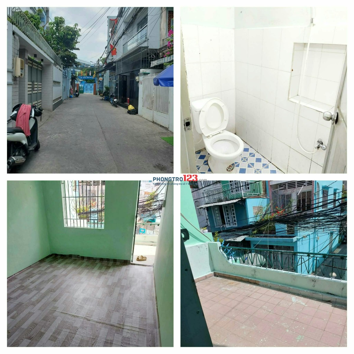 Cho Thuê Phòng Q10.rộng rãi thoải mái.cửa sổ ban công máy lạnh 2tr9