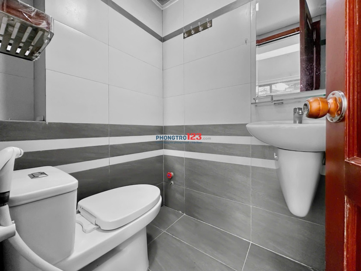 PHÒNG ĐẸP TRẦN HUY LIỆU – SÁT VÁCH QUẬN 3 & QUẬN 1, DỌN VÀO Ở NGAY CÓ GÁC CHỈ 6TR FULL NỘI THẤT