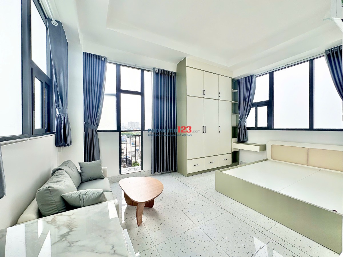 Studio full nội thất đường Tân Kỳ Tân Qúy giá 5tr8/ tháng ở ngay