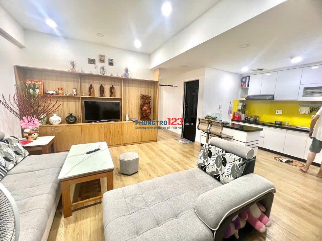 CHung cư Coopmart Trường Chinh, TB: 90m2, 2p ngủ, nội thất, 9,5triệu