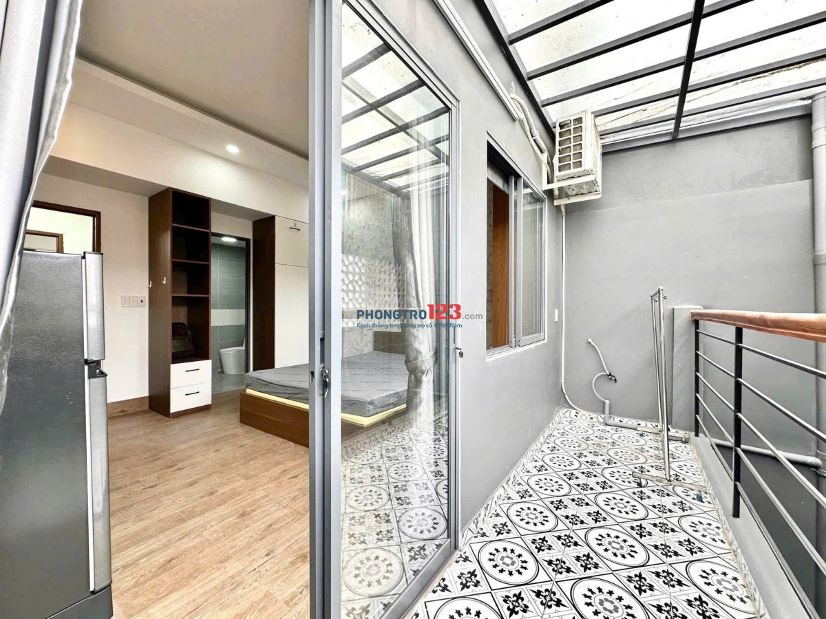 CHO THUÊ 1 PHÒNG NGỦ 40M² BAN CÔNG THOÁNG GIÁP Q1 – TRẦN QUANG DIỆU, PHÚ NHUẬN