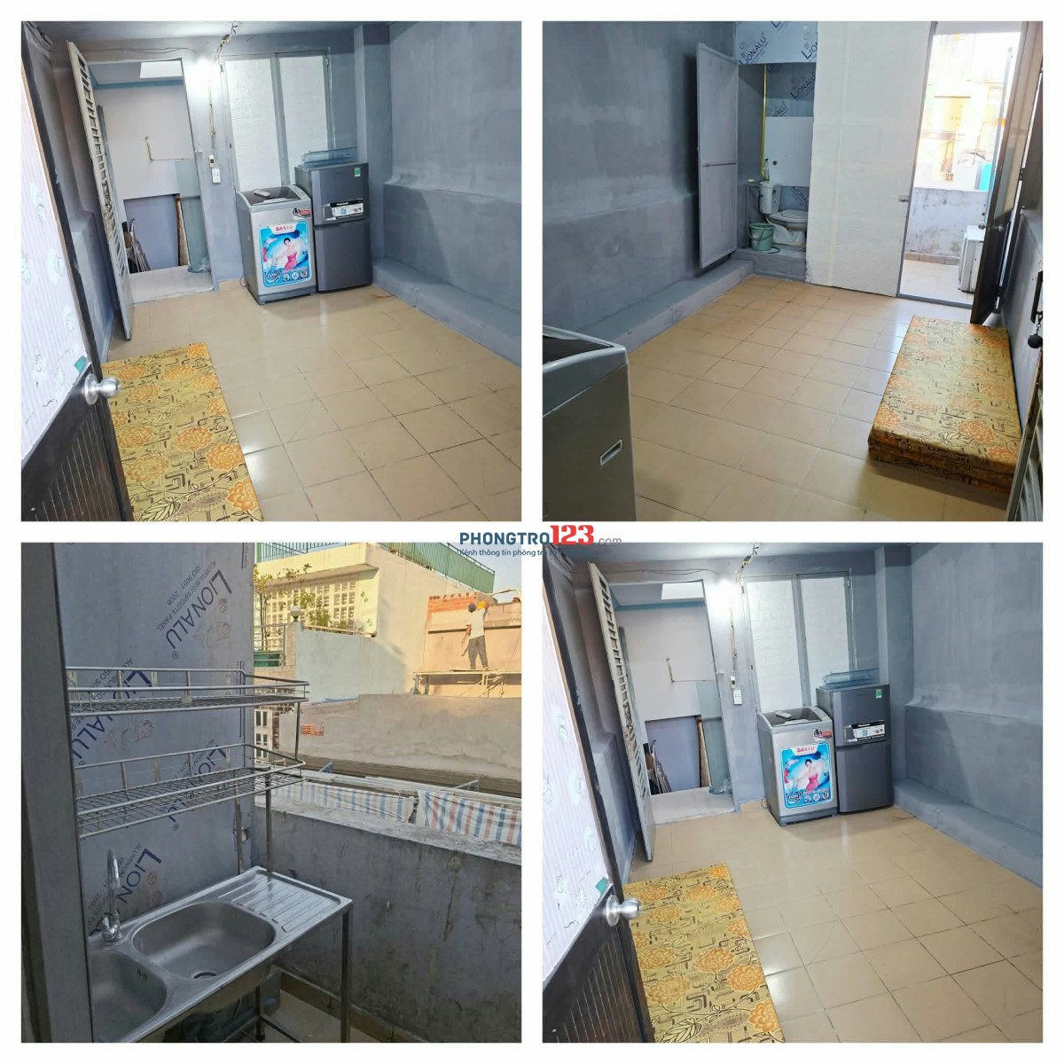 Cho Thuê Phòng Q10.cửa sổ ban công tolet riêng.fuff nội thất 3tr7