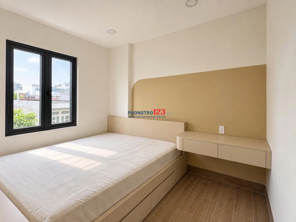 Căn hộ mini đường Âu Cơ gần ĐH Văn Hiến giá từ 7tr/ tháng full nội thất mới 100%