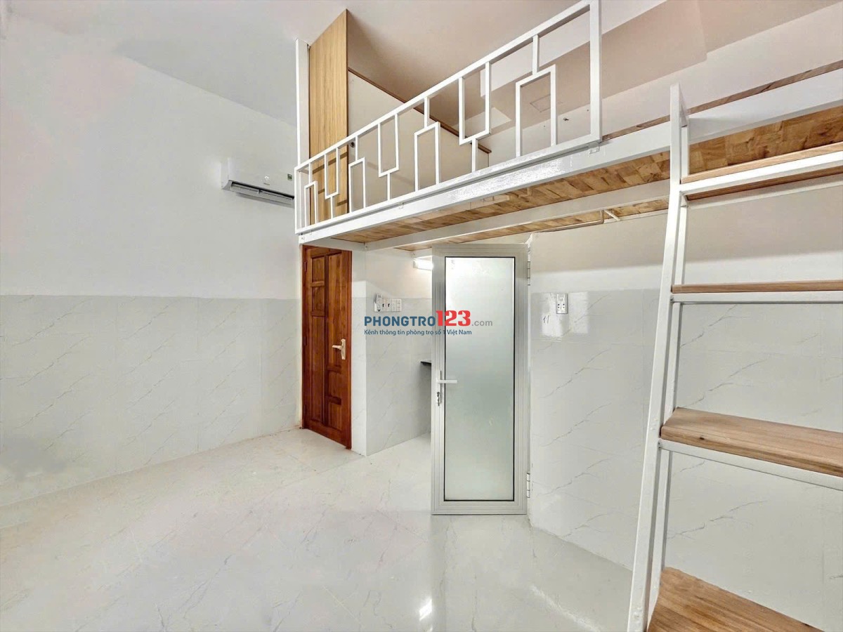 Phòng gác cao mới xây giá chỉ 3,1tr/ tháng Liên Khu 4-5 Bình Tân