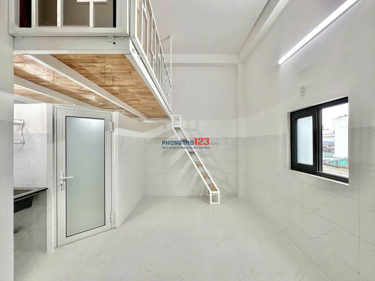 Phòng gác cao mới xây giá chỉ 3,1tr/ tháng Liên Khu 4-5 Bình Tân