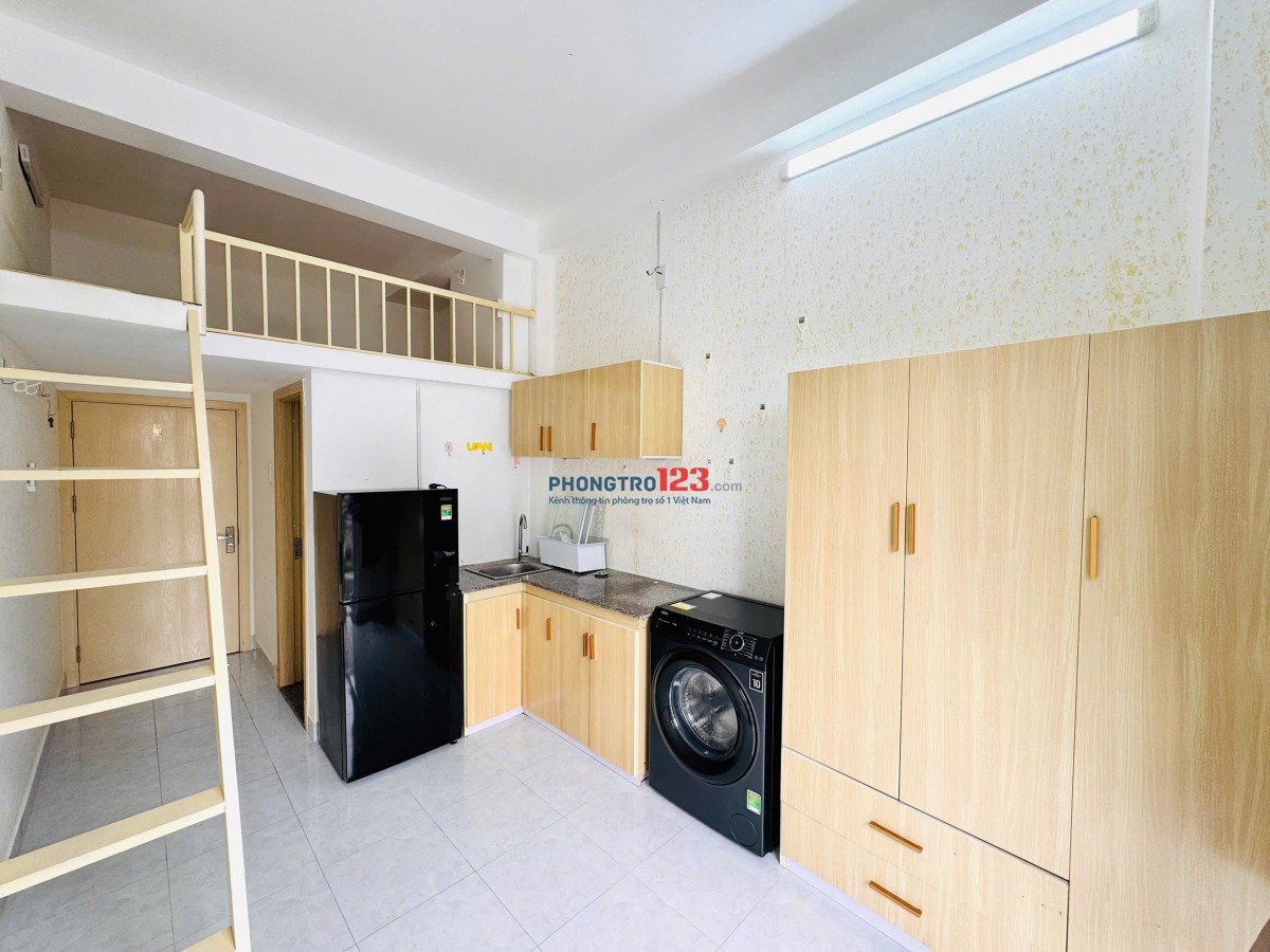 Cho thuê căn hộ duplex – có ban công – gần hàng xanh – đặng thùy trâm – bình thạnh