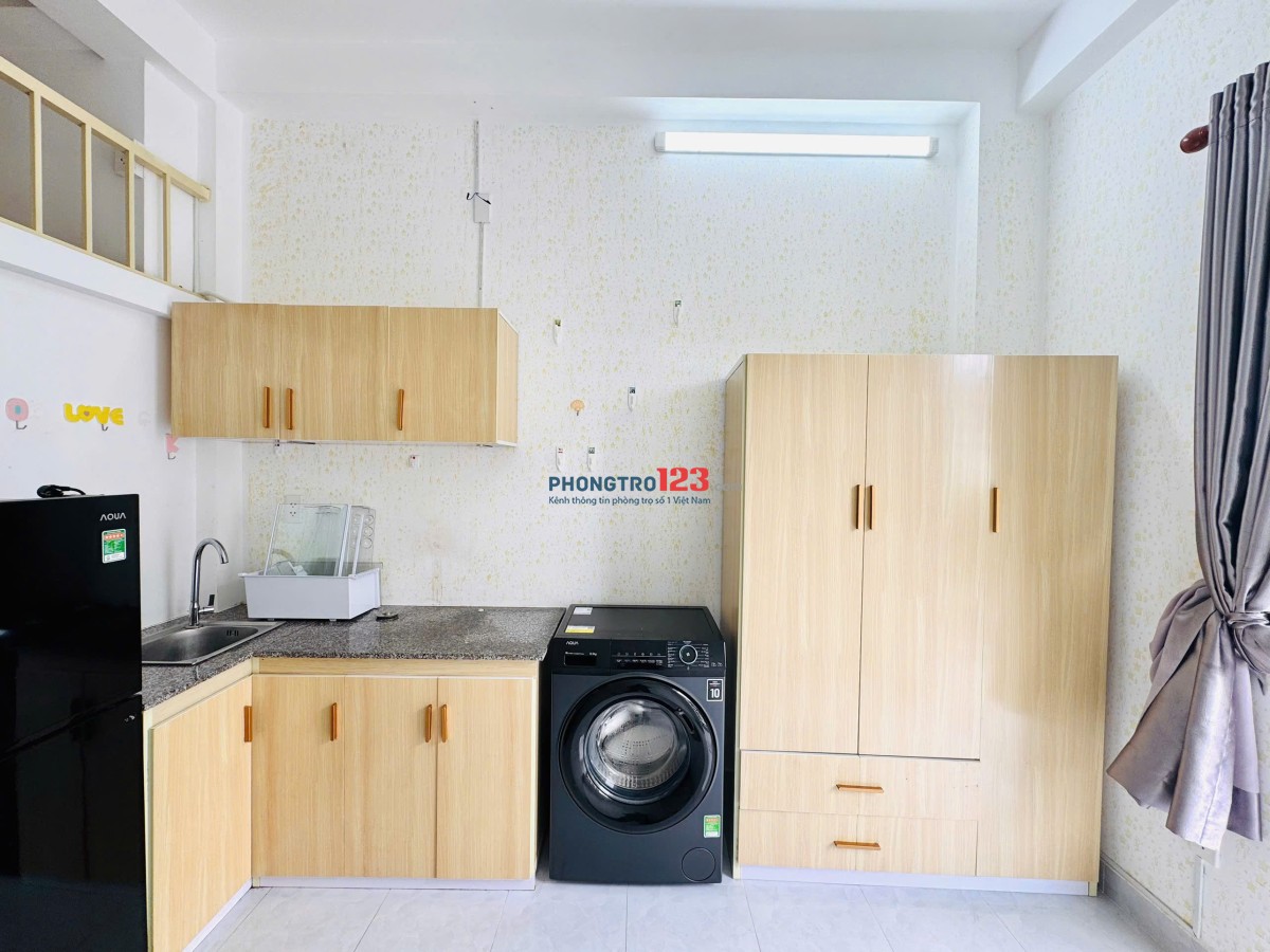 Cho thuê căn hộ duplex – có ban công – gần hàng xanh – đặng thùy trâm – bình thạnh