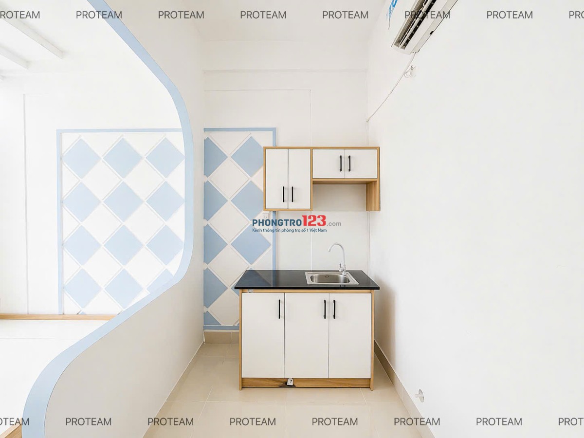Cho thuê phòng tách bếp, cửa sổ trời – Xô Viết Nghệ Tĩnh, Bình Thạnh gần Hàng Xanh, FTU2, UEF, UTH