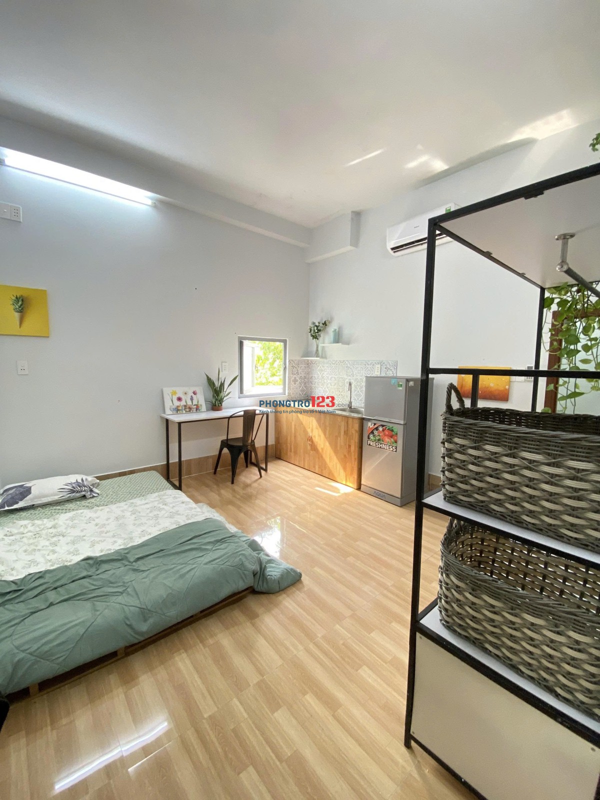 CHO THUÊ PHÒNG CÓ CỬA SỔ LỚN THOÁNG MÁT FULL NỘI THẤT ĐƯỜNG HỒ VĂN HUÊ QUẬN PHÚ NHUẬN, SÁT Q1, Q3