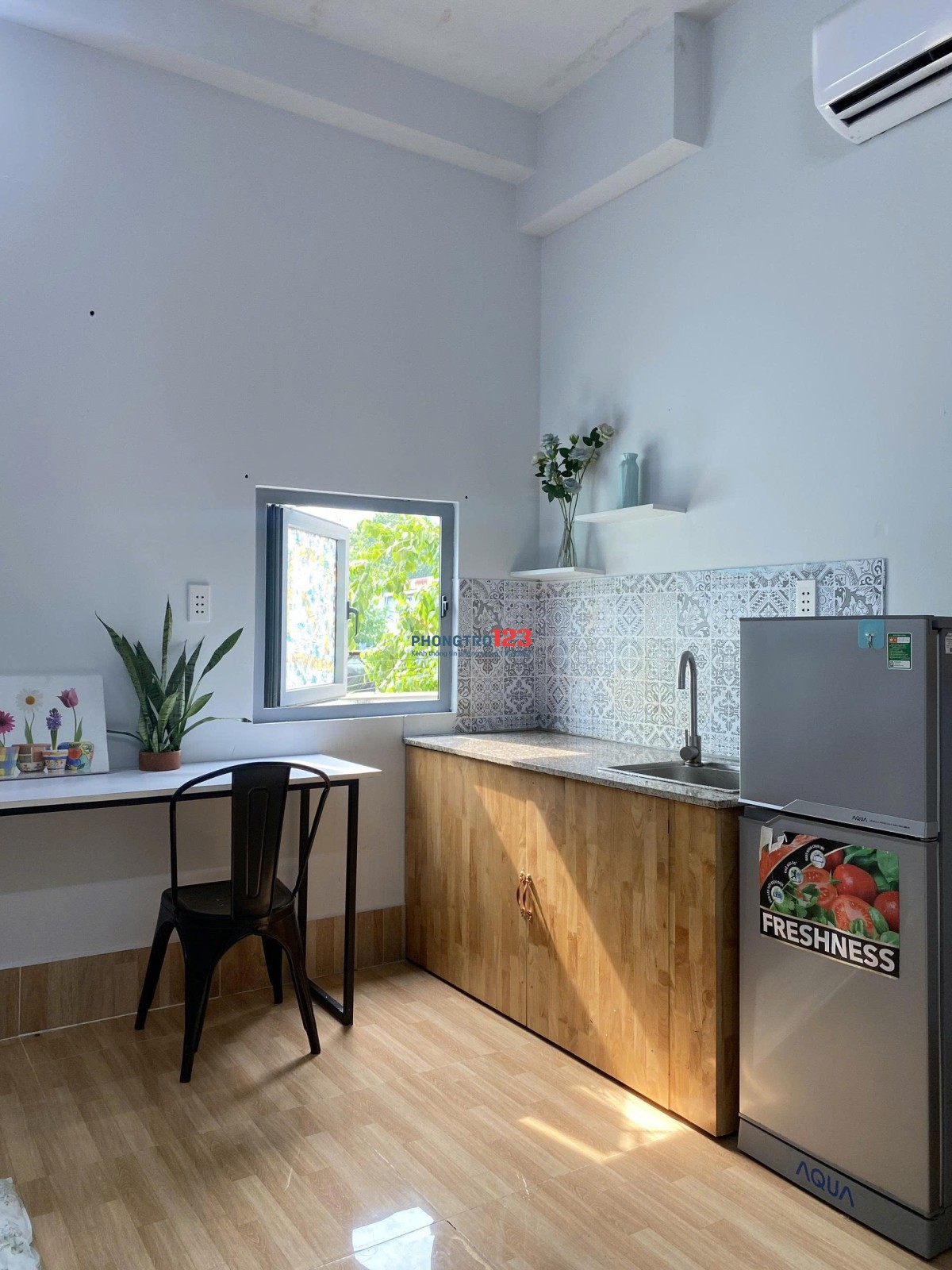 CHO THUÊ PHÒNG CÓ CỬA SỔ LỚN THOÁNG MÁT FULL NỘI THẤT ĐƯỜNG HỒ VĂN HUÊ QUẬN PHÚ NHUẬN, SÁT Q1, Q3
