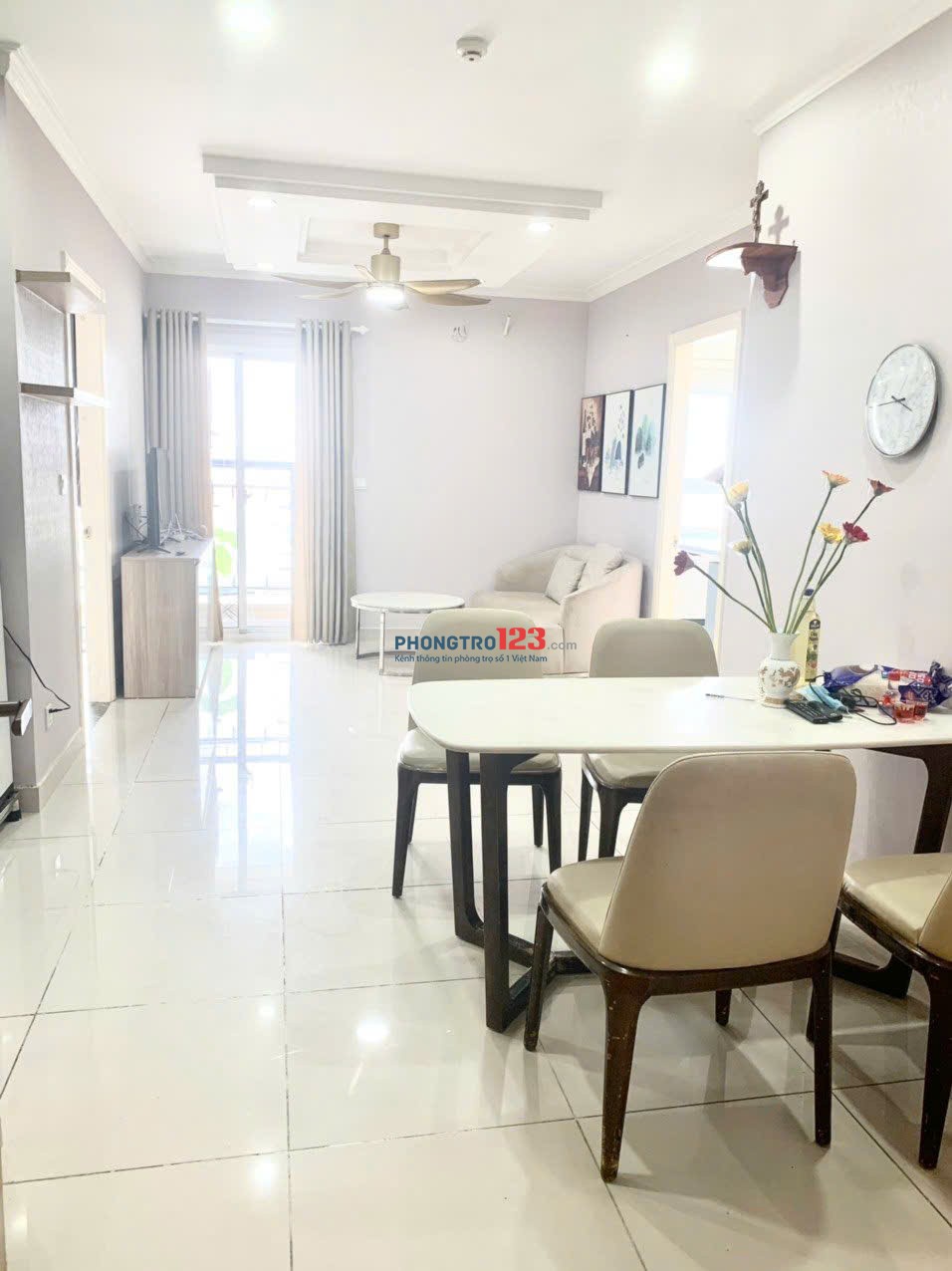 Chung cư Hope Garden, 102 Nguyễn Sỹ Sách cho thuê căn 3PN chỉ 10tr/tháng