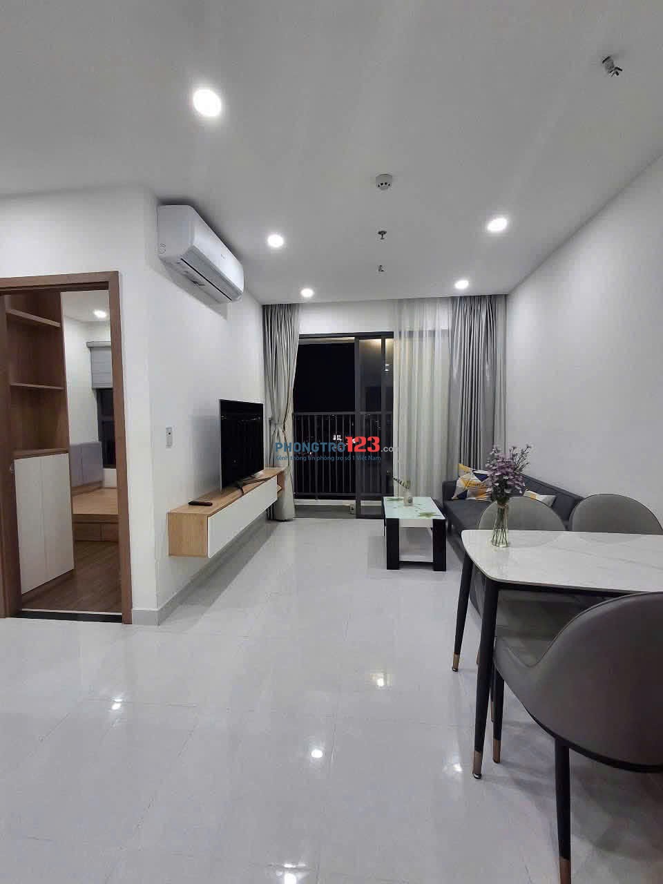 Chung Cư Happy One Premier Q12. 70m2 2PN. Full NT. 10Tr