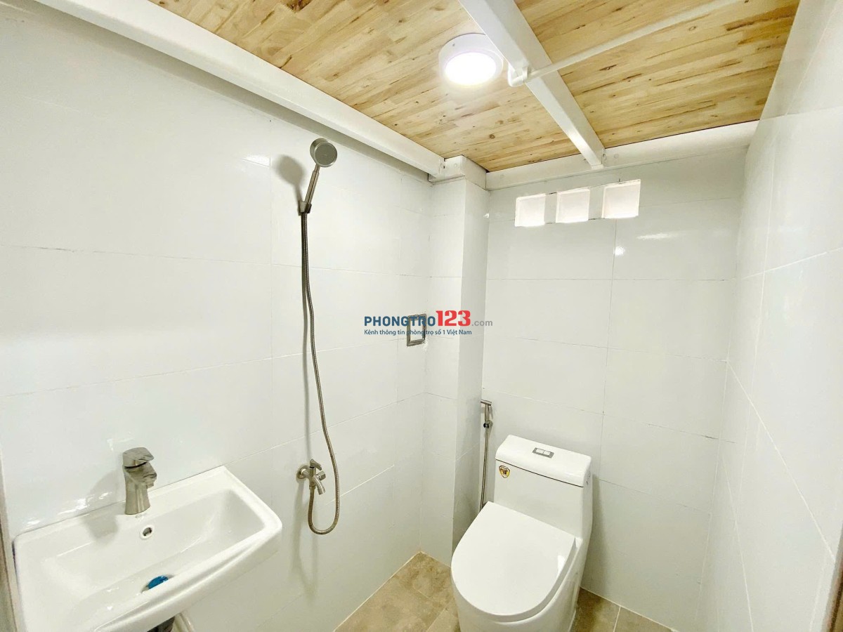 Duplex gác cao 3,8tr ngay Ngã Tư Bốn Xã - Phan Anh gác cao sẵn máy lạnh