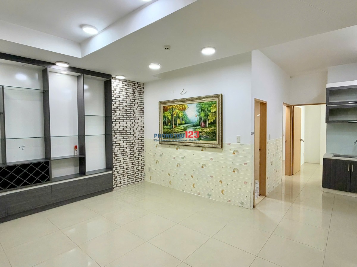 Cho thuê căn 62m2(2pn2wc) Hoàng Kim 7.5tr/tháng, thoáng mát, an ninh