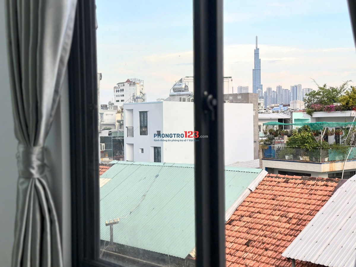 CHO THUÊ PHÒNG CÓ CỬA SỔ LỚN FULL NỘI THẤT NGUYỄN XÍ BÌNH THẠNH, GẦN PHẠM VĂN ĐỒNG TIỆN ĐI Q1