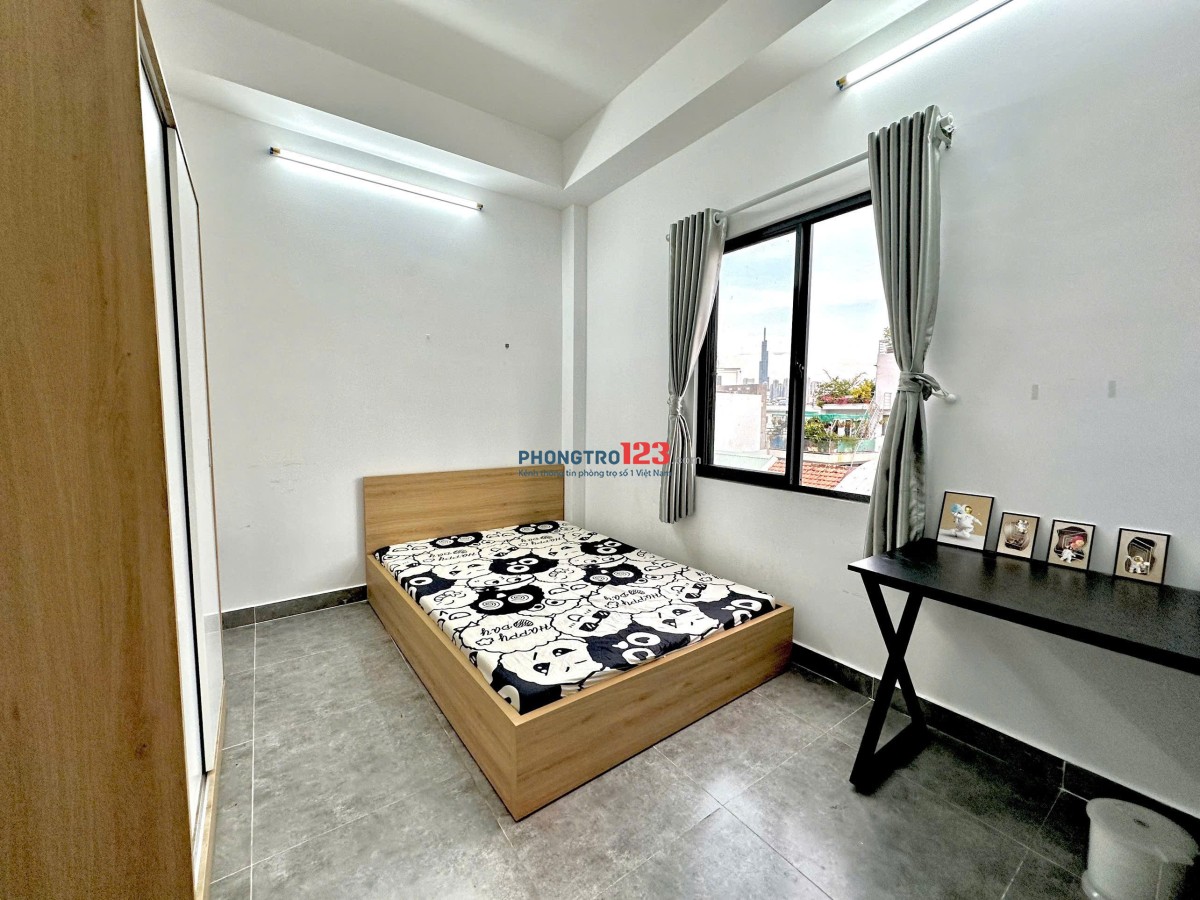 Cho thuê phòng Full nội thất, cửa sổ lớn thoáng - Nguyễn Xí, Bình Thạnh gần UTH, FTU