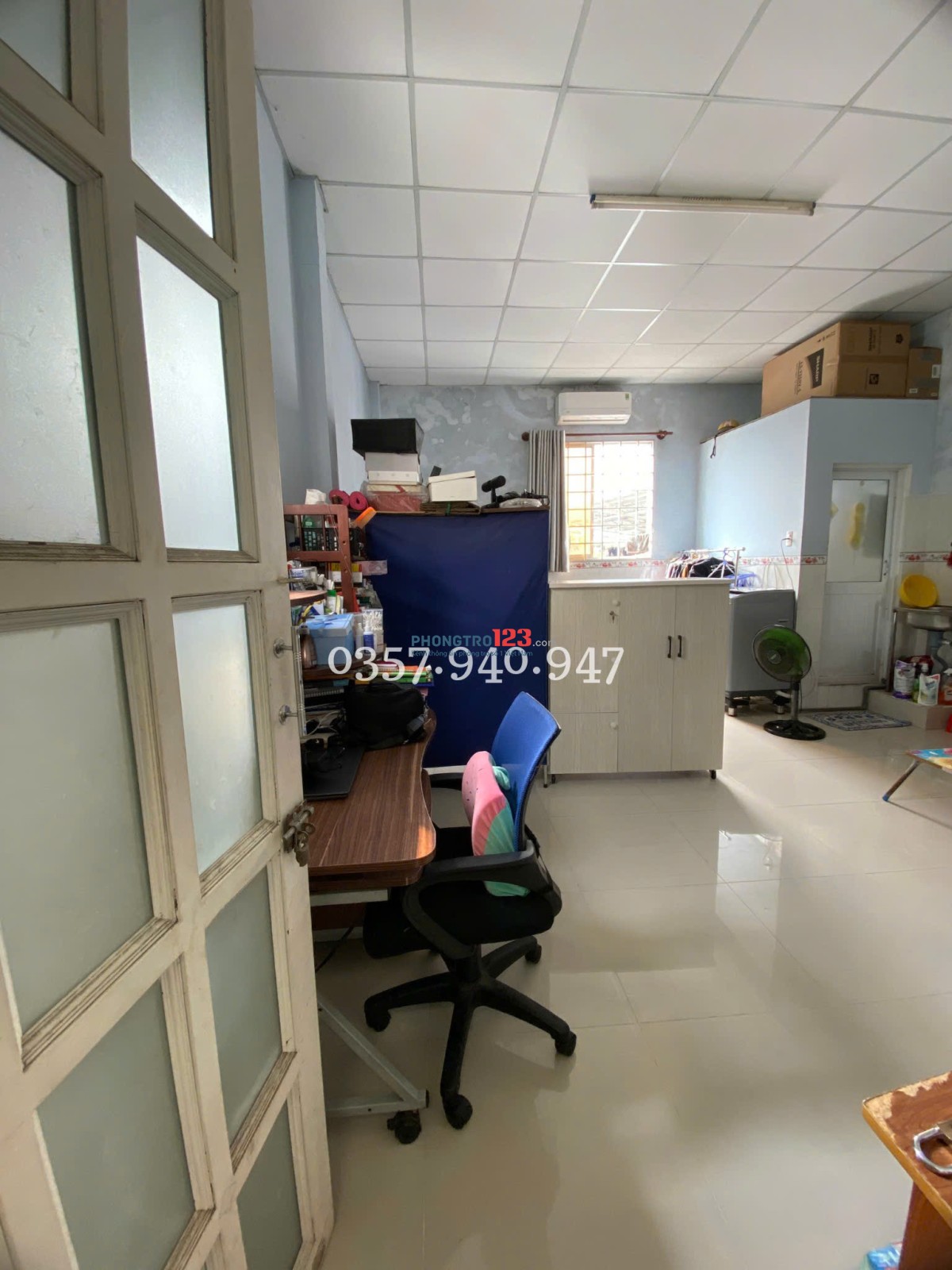 Tìm 1 nữ ở ghép, phòng 30m2, Nguyễn Hữu Cảnh, Bình Thạnh