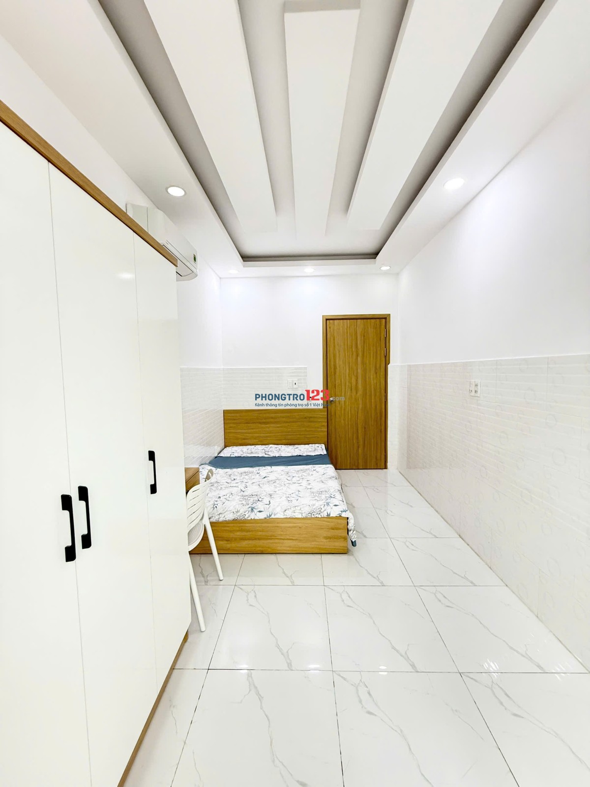 CĂN HỘ 1 PHÒNG NGỦ, TÁCH BẾP, BAN CÔNG SIÊU THOÁNG, FULL NỘI THẤT TẠI VŨ TÙNG, BÌNH THẠNH, SÁT CHỢ B