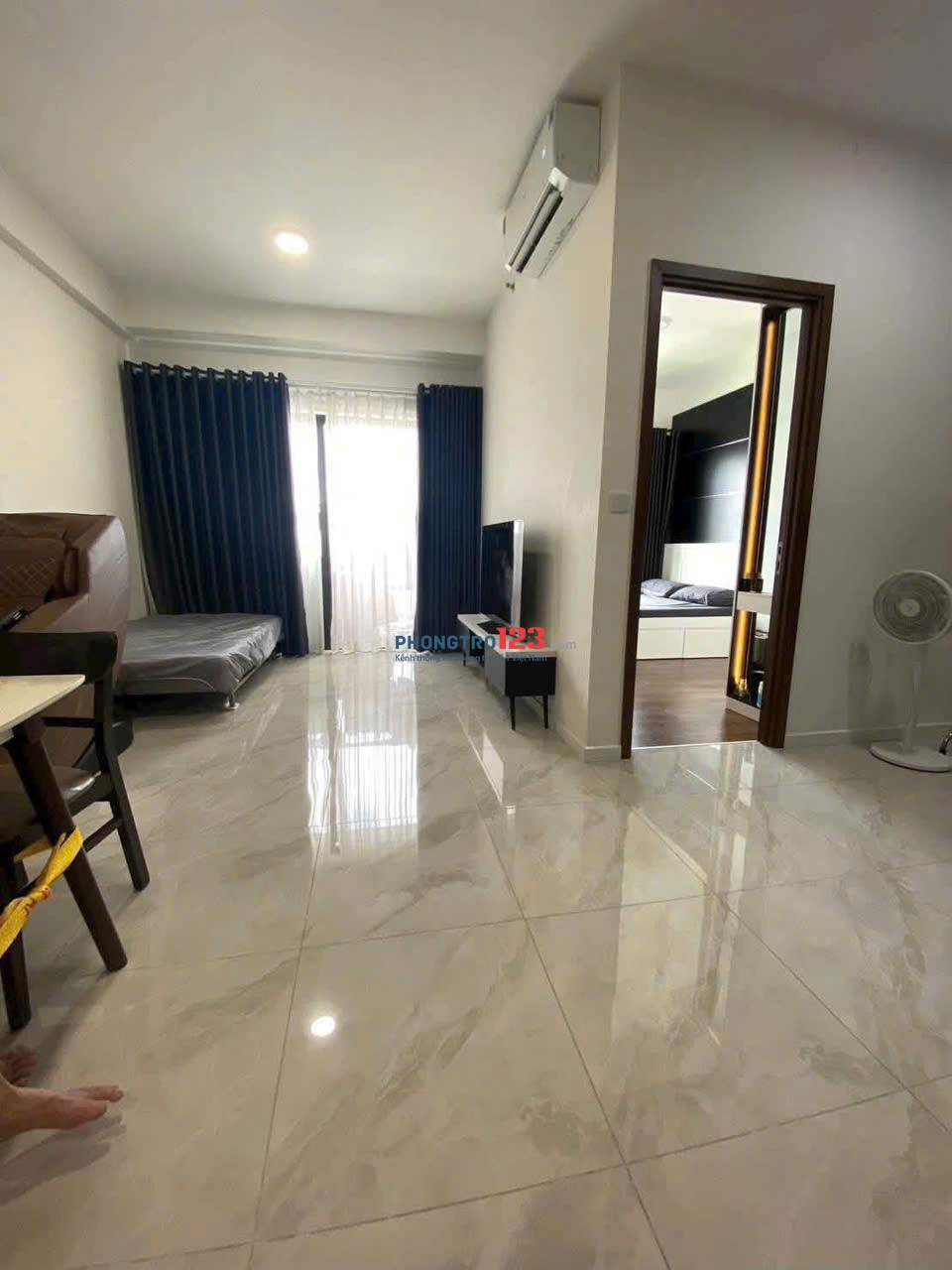 Cho thuê chung cư Hà Đô, Q12: 6.8Tr 70m2, 2p ngủ, Full NT Đẹp