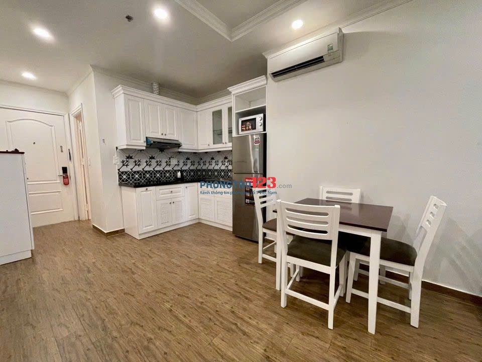 Chung cư Phúc Yên 2- Phan Huy Ích căn 2p ngủ 80m2, nội thất,giá 9tr/tháng