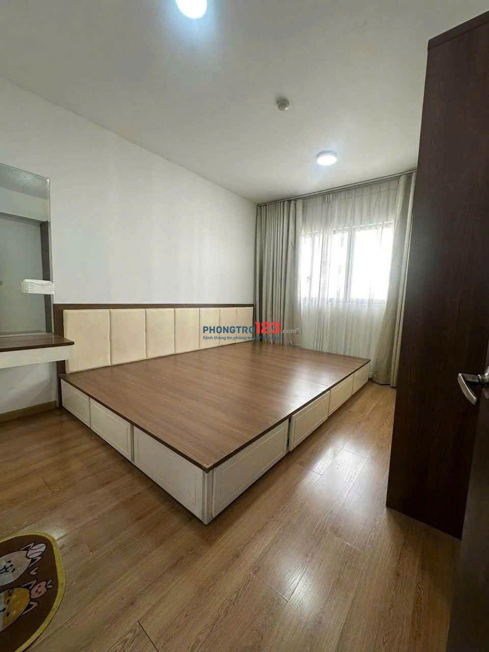Chung cư Moscow Tower căn 3p ngủ,2wc- không nội thất, giá 8tr/tháng