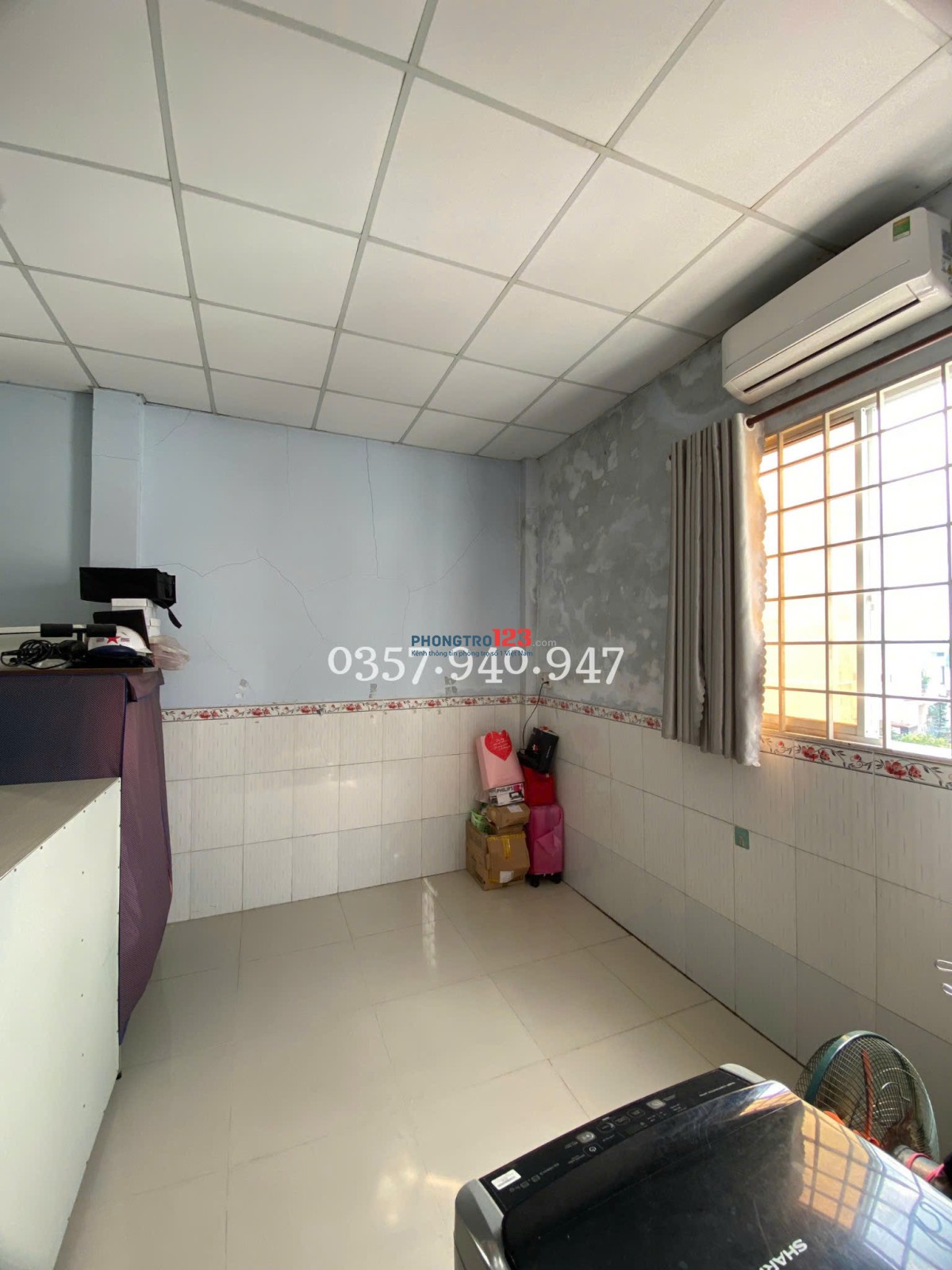 Tìm 1 nữ ở ghép, phòng 30m2, Nguyễn Hữu Cảnh, Bình Thạnh