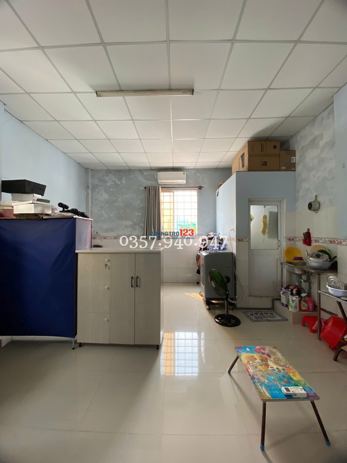 Tìm 1 nữ ở ghép, phòng 30m2, Nguyễn Hữu Cảnh, Bình Thạnh