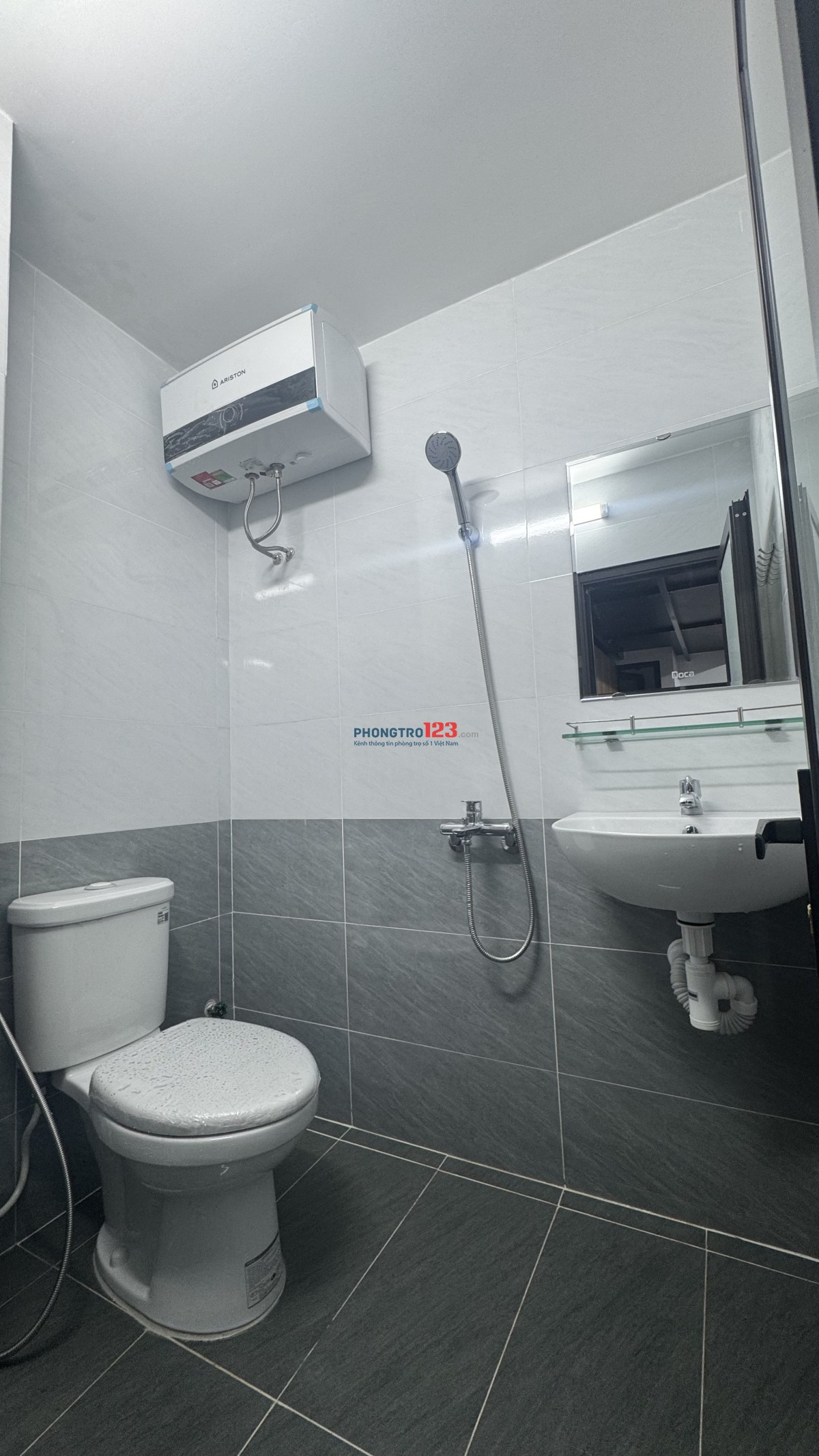 Cho thuê phòng trọ cao cấp mới xây, full nội thất.