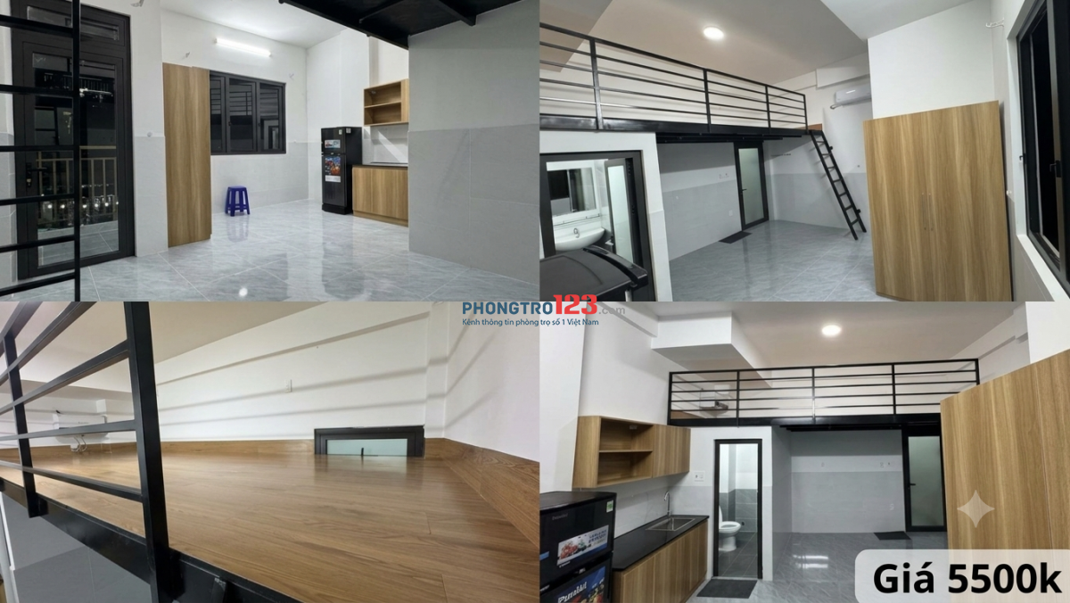 Cho thuê phòng trọ cao cấp mới xây, full nội thất.