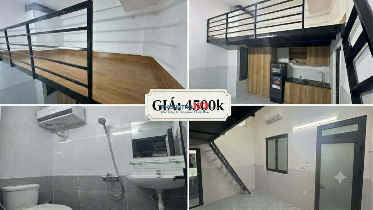 Cho thuê phòng trọ cao cấp mới xây, full nội thất.