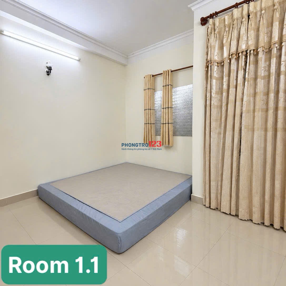 Lầu 1 đang có 2 phòng, cho thuê nguyên tầng hoặc riêng lẻ từng phòng