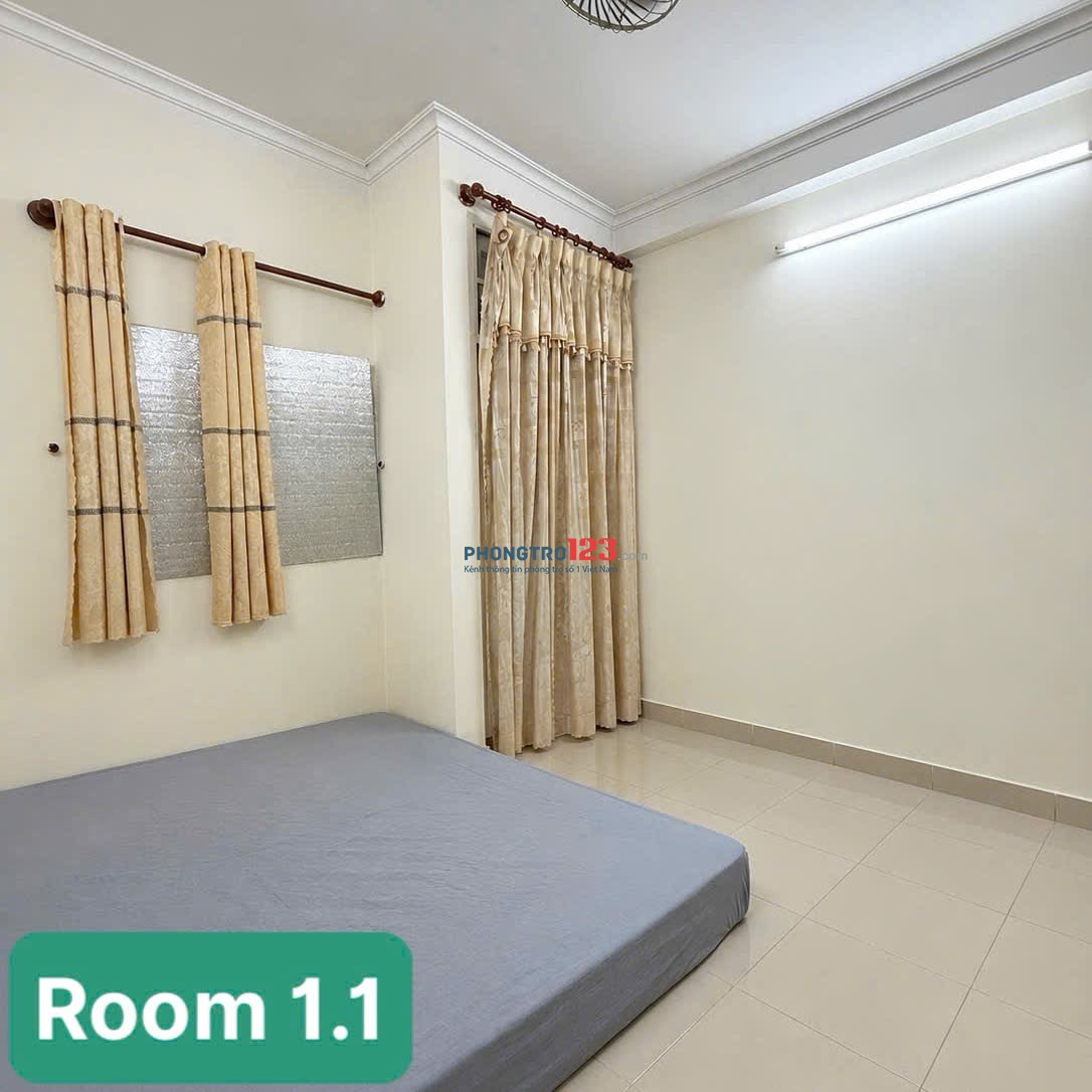 Lầu 1 đang có 2 phòng, cho thuê nguyên tầng hoặc riêng lẻ từng phòng