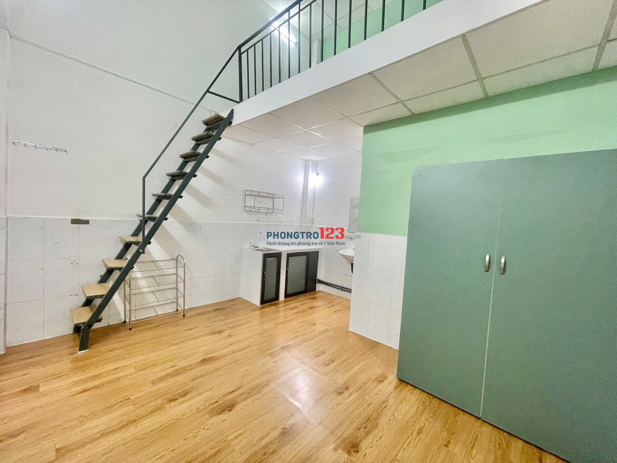Phòng trọ DUPLEX Gác Cao 2m Sẵn máy lạnh