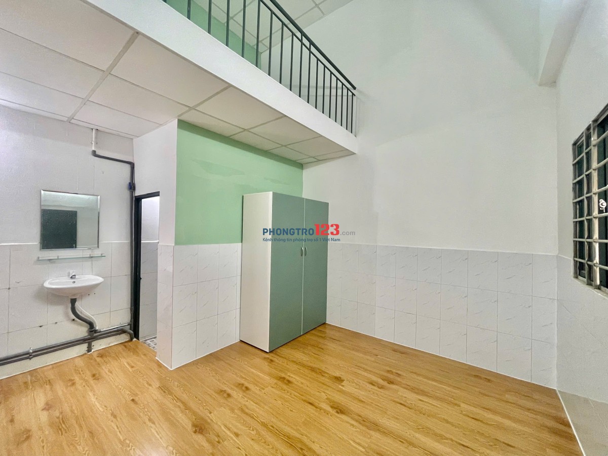 Phòng trọ DUPLEX Gác Cao 2m Sẵn máy lạnh
