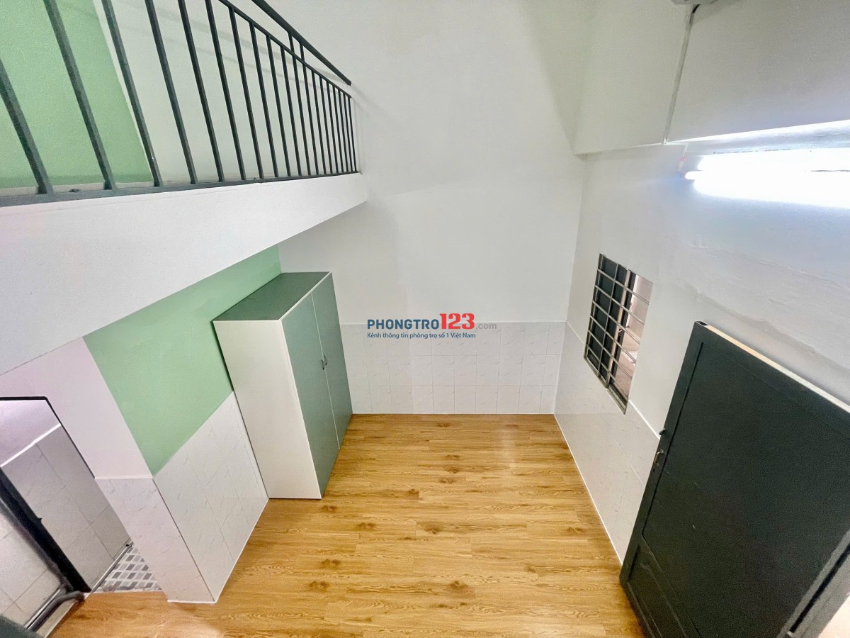 Phòng trọ DUPLEX Gác Cao 2m Sẵn máy lạnh