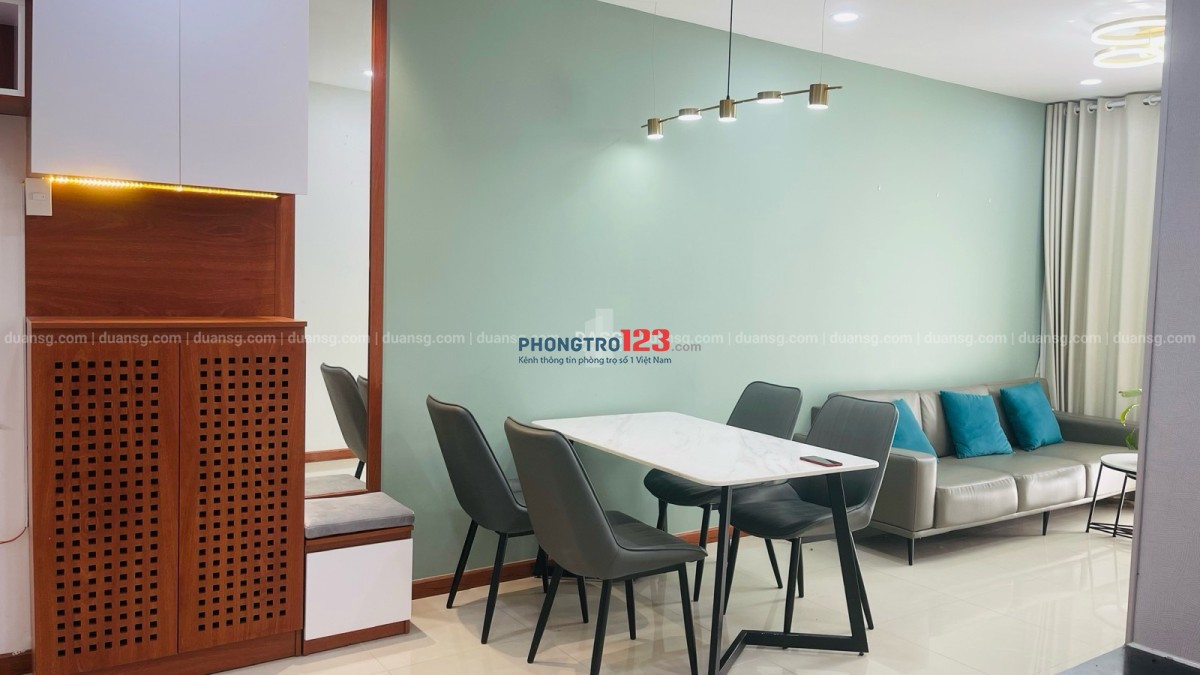 Cho thuê căn hộ Diamond Riverside, diện tích 75m, 2n, 2wc