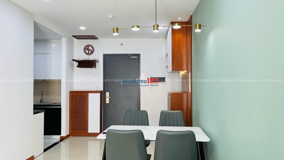 Cho thuê căn hộ Diamond Riverside, diện tích 75m, 2n, 2wc