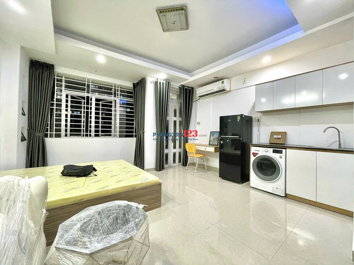 CĂN HỘ FULL NỘI THẤT, MÁY GIẶT RIÊNG TẠI BÙI HỮU NGHĨA, BÌNH THẠNH, SÁT CHỢ BÀ CHIỂU & CẦU BÔNG