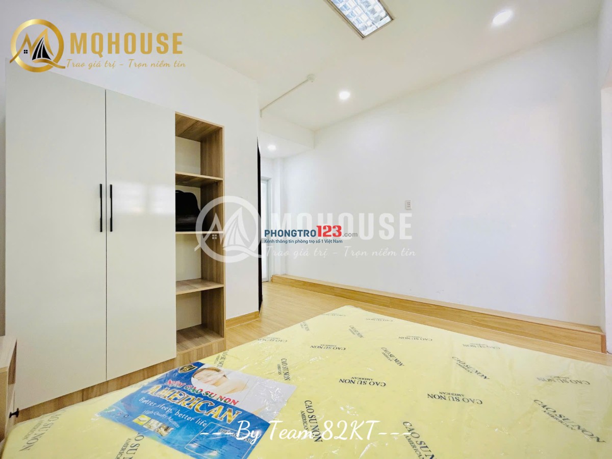 Cho thuê phòng tách bếp, cửa sổ trời lớn, máy giặt riêng– Đào Duy Anh, Phú Nhuận gần Q1, Q3, Sân bay