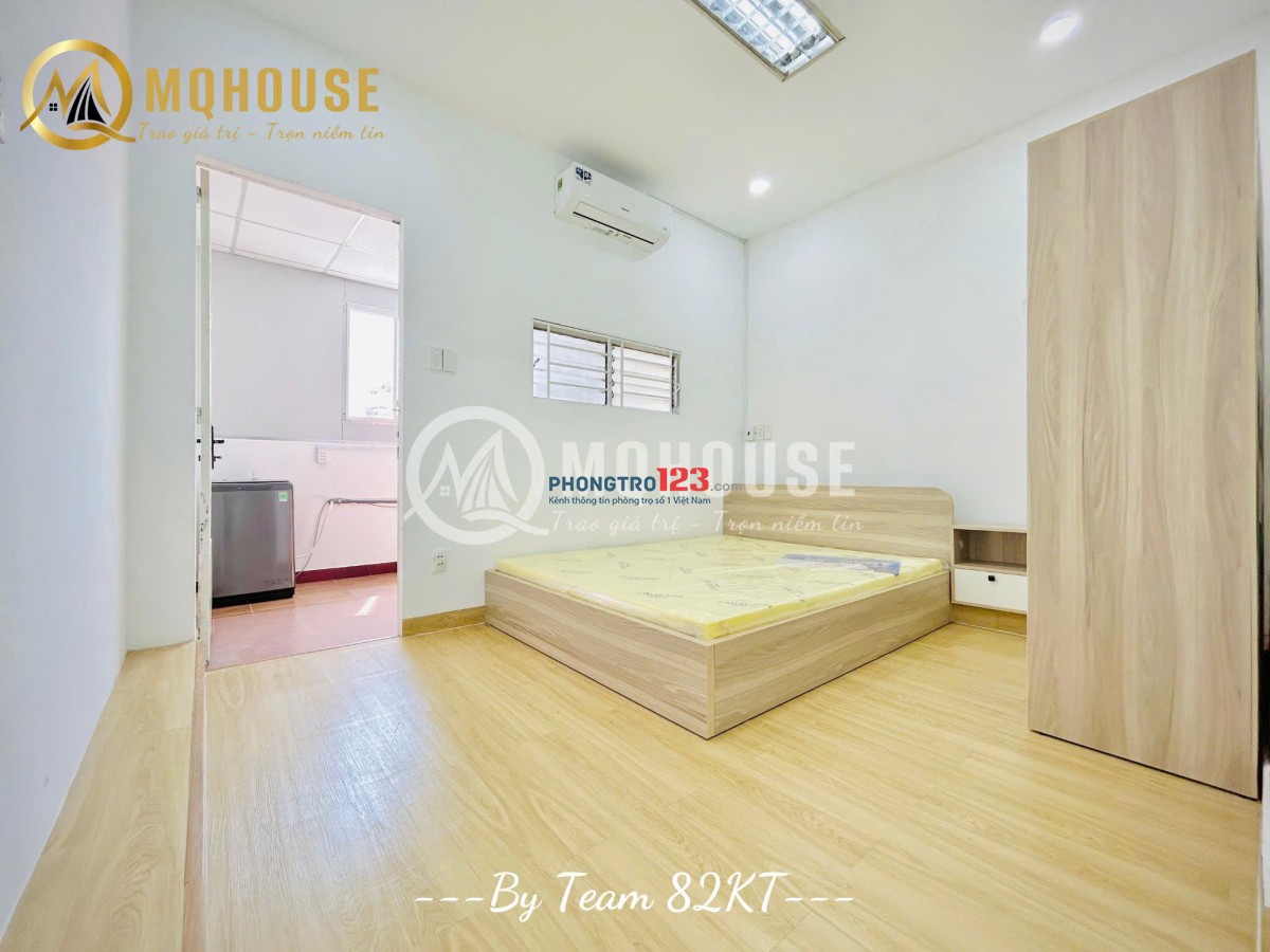 Cho thuê phòng tách bếp, cửa sổ trời lớn, máy giặt riêng– Đào Duy Anh, Phú Nhuận gần Q1, Q3, Sân bay