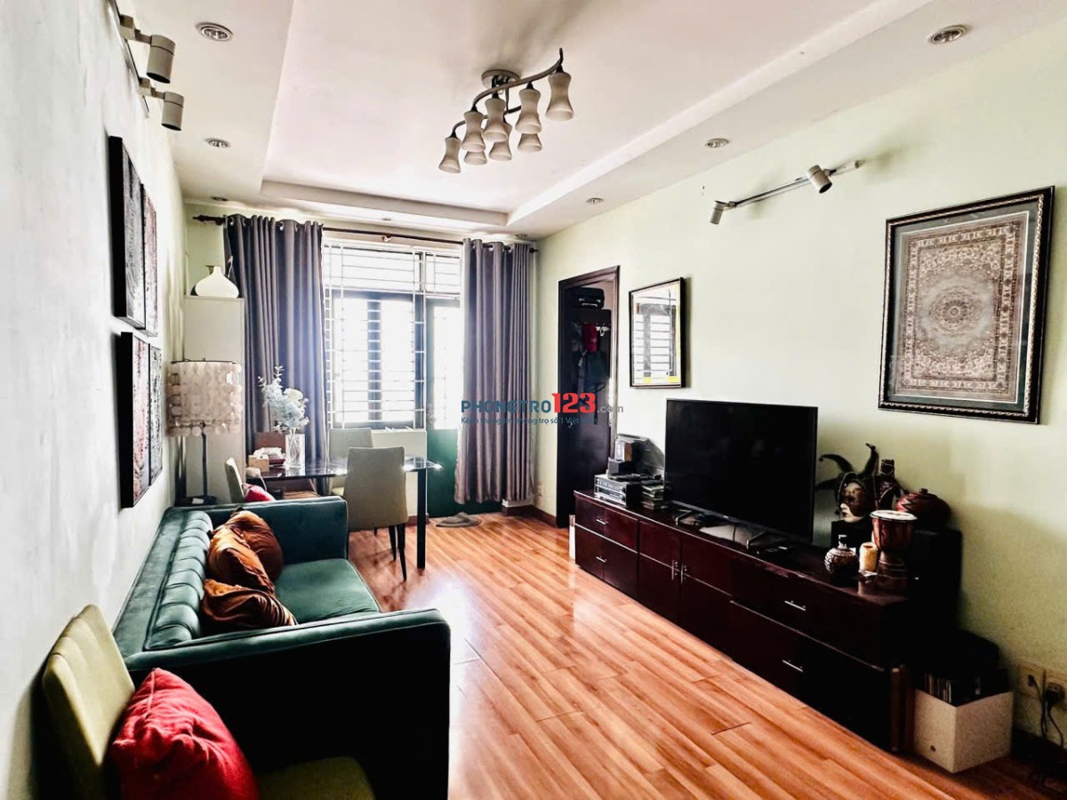 Chung cư Zen Tower, Q12. 60m2 2PN. NTCB. 5,5Tr
