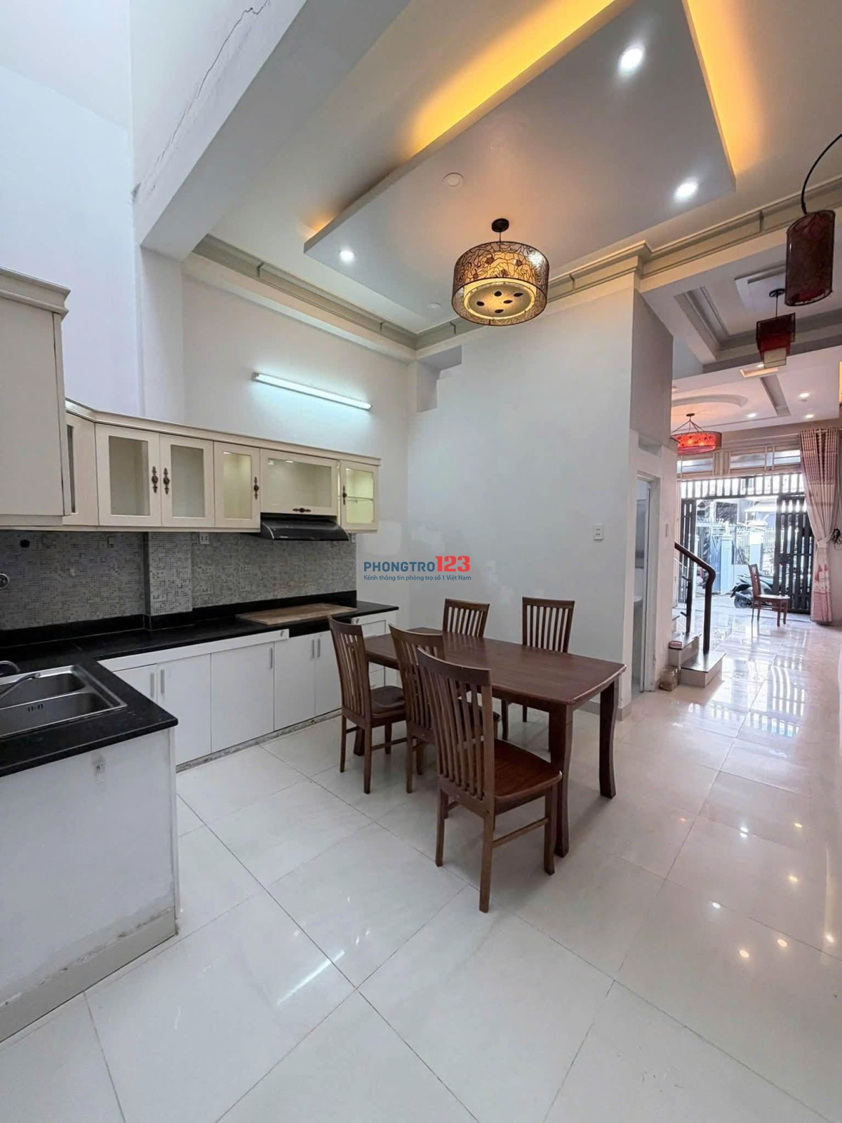 Nhà nguyên căn Đường Cô Giang 2PN, Sẵn Nội Thất 102m2 giá 14 tr/th
