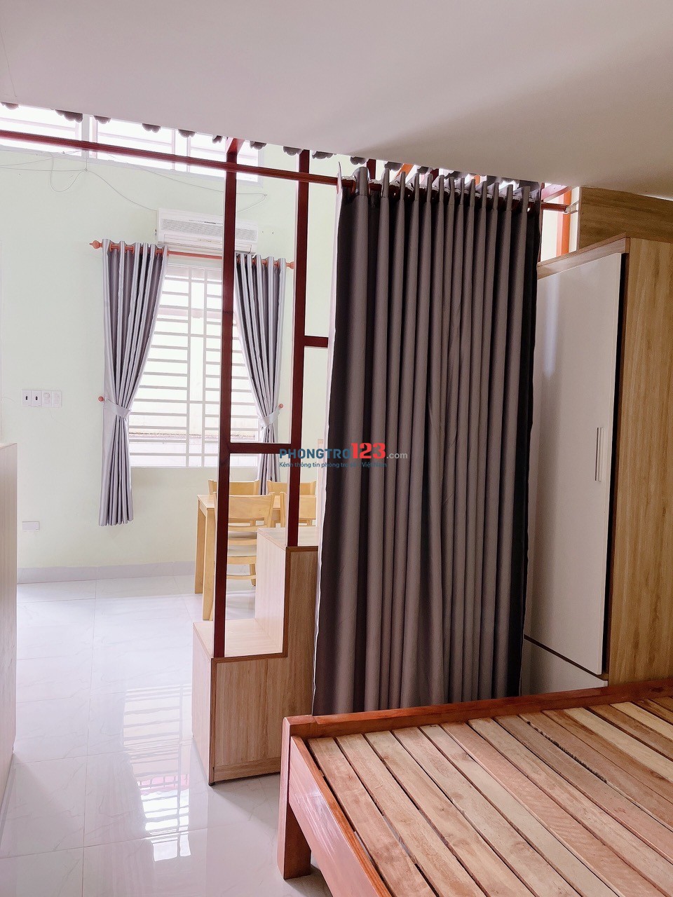 PHÒNG TRỌ RỘNG ĐỦ NỘI THẤT CHO THUÊ Q9