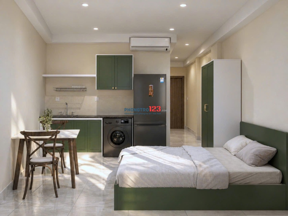  CĂN HỘ 1 PHÒNG NGỦ MỚI 100% – CÁCH MẠNG THÁNG 8 