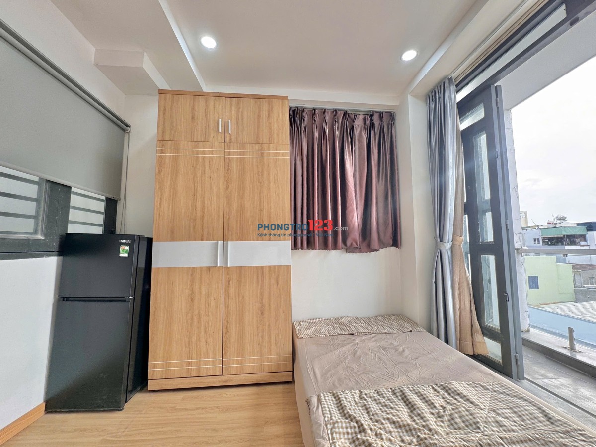 Phòng cho thuê 35m2 1PN gần Ngã Tư Bảy Hiền ngay ĐH Văn Hiến chợ Tân Bình đầy đủ tiện nghi