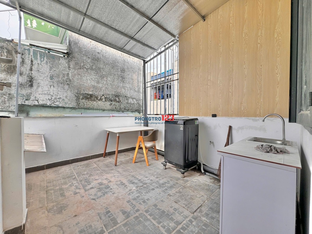 Phòng cho thuê 35m2 1PN gần Ngã Tư Bảy Hiền ngay ĐH Văn Hiến chợ Tân Bình đầy đủ tiện nghi