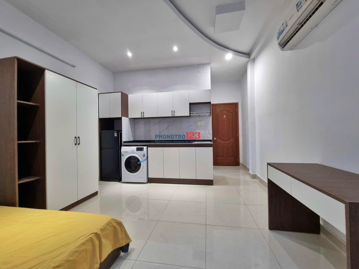 PHÒNG 40M² BAN CÔNG LỚN, MÁY GIẶT RIÊNG – NHÀ MỚI ĐẸP, GẦN NƠ TRANG LONG GIÁP Q1| BÌNH THẠNH