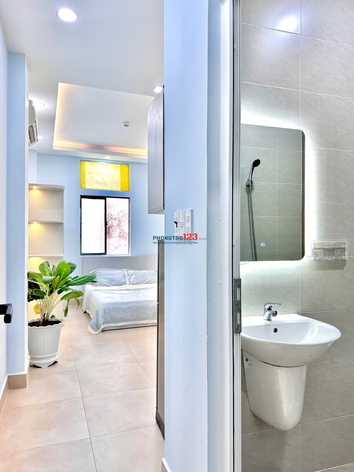 CĂN HỘ CÓ CỬA SỔ KÍNH LỚN THOÁNG FULL NỘI THẤT PHAN VĂN TRỊ BÌNH THẠNH, GẦN GÒ VẤP, PHÚ NHUẬN