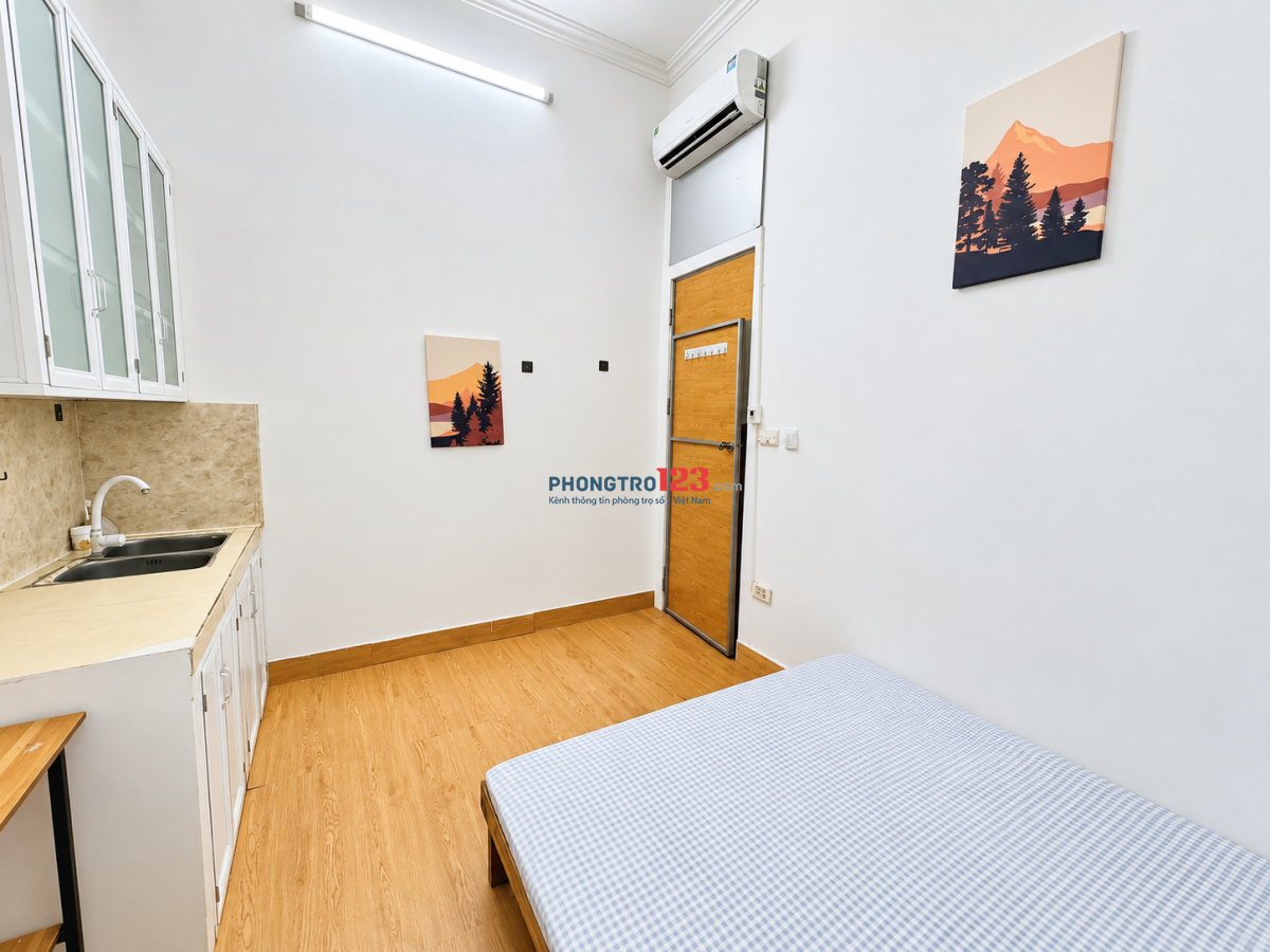 Hệ thống cho thuê phòng tại ngõ 79 cầu giấy có bếp 15M2