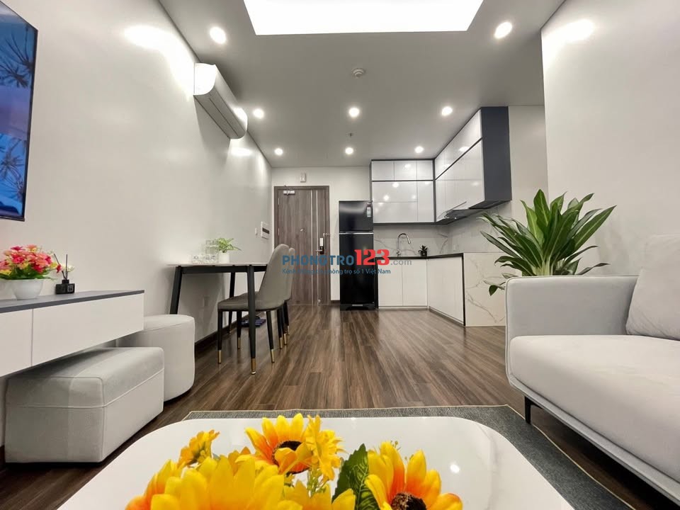 Chung cư cao cấp The Manor 2, Nguyễn Hữu Cảnh cho thuê căn 2PN giá 17tr/tháng